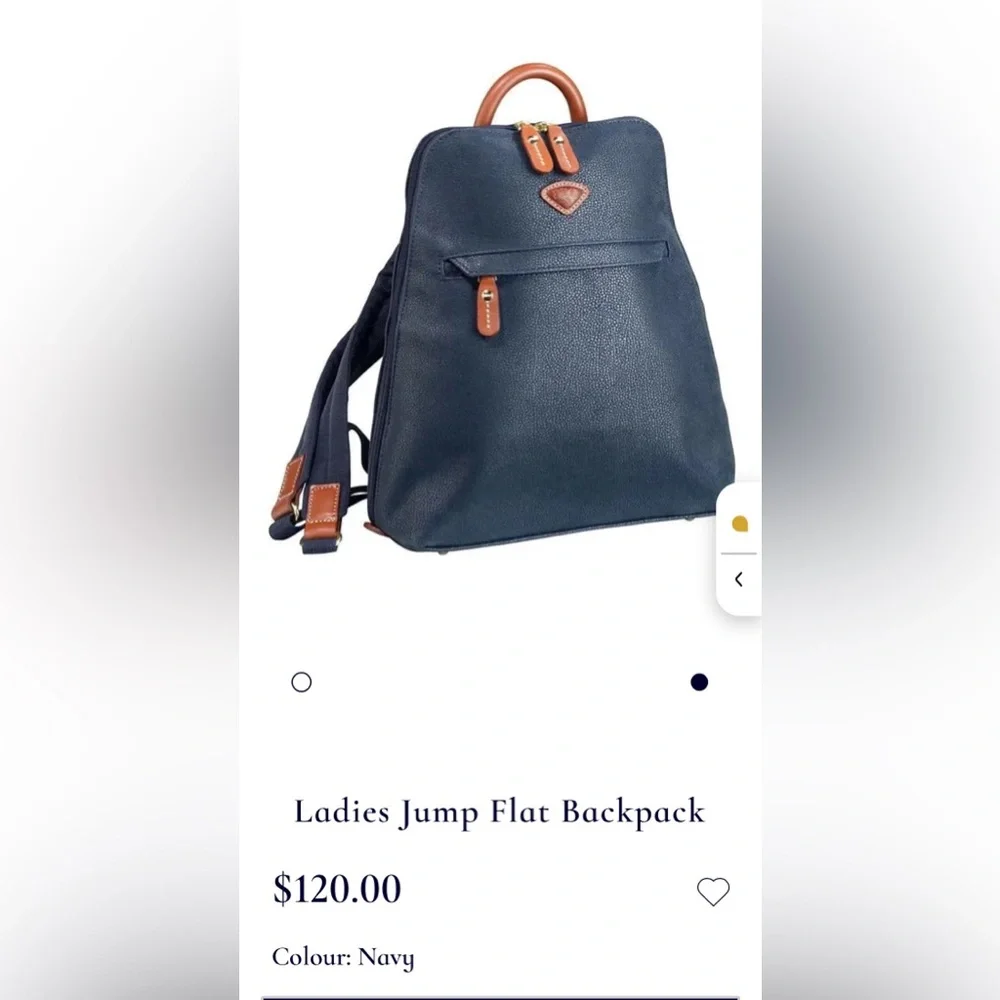 NWOT Ladies Jump flat backpack